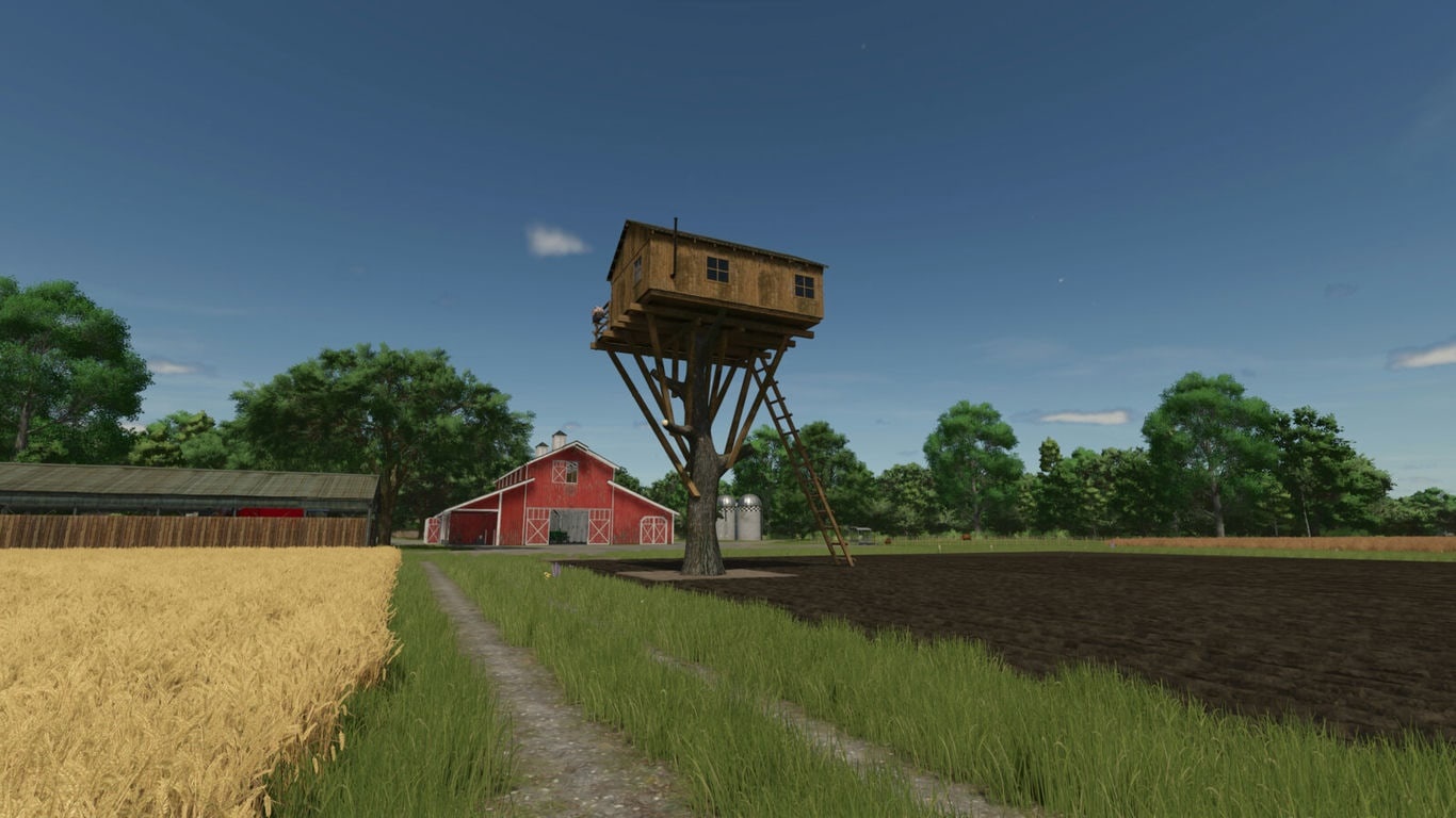 МОД Treehouse FS25 v1.0.0.0 (1.16.x) ДЛЯ FARMING SIMULATOR 2025