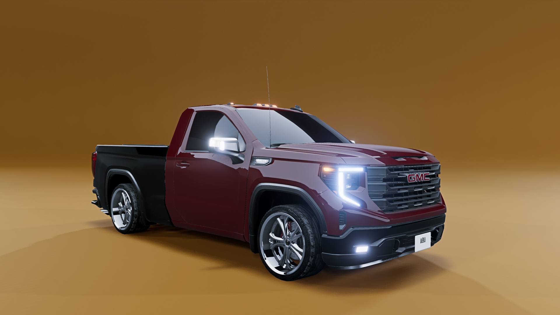 Мод GMC Sierra AT-4 v2.0 (0.38.x) ДЛЯ BEAMNG.DRIVE