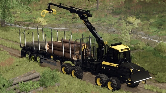 МОД Ponsse Forwarder Pack FS25 v1.0.0.2 (1.16.x) ДЛЯ FARMING SIMULATOR 2025