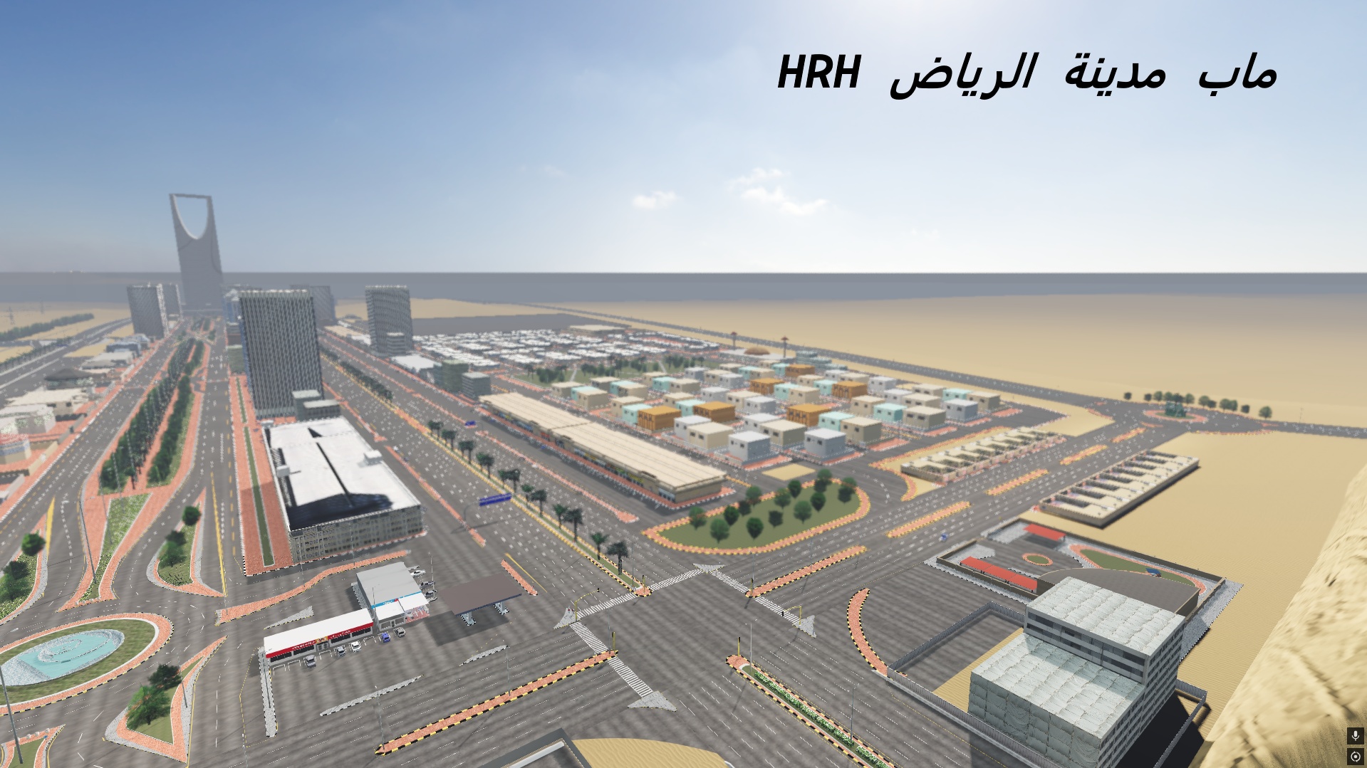 Мод Карта Riyadh v1.0 (0.38.x) ДЛЯ BEAMNG.DRIVE