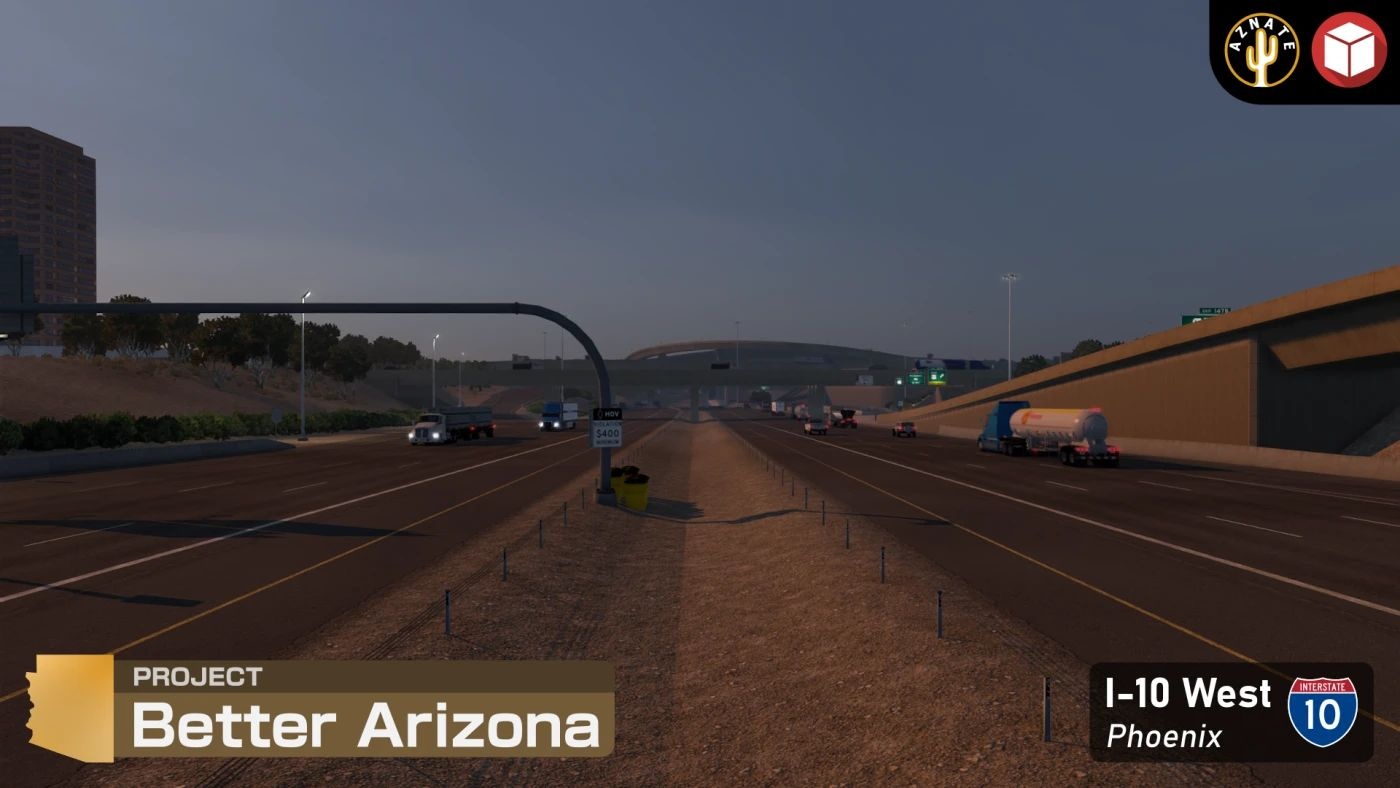 МОД Project Better Arizona v0.5.0.1 ДЛЯ AMERICAN TRUCK SIMULATOR
