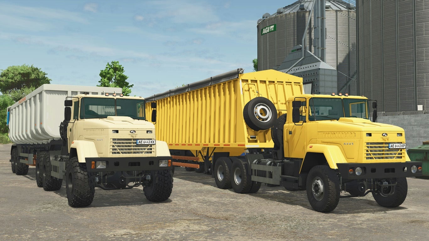 МОД KRAZ 6443 Pack FS25 v1.0.0.0 (1.16.x) ДЛЯ FARMING SIMULATOR 2025