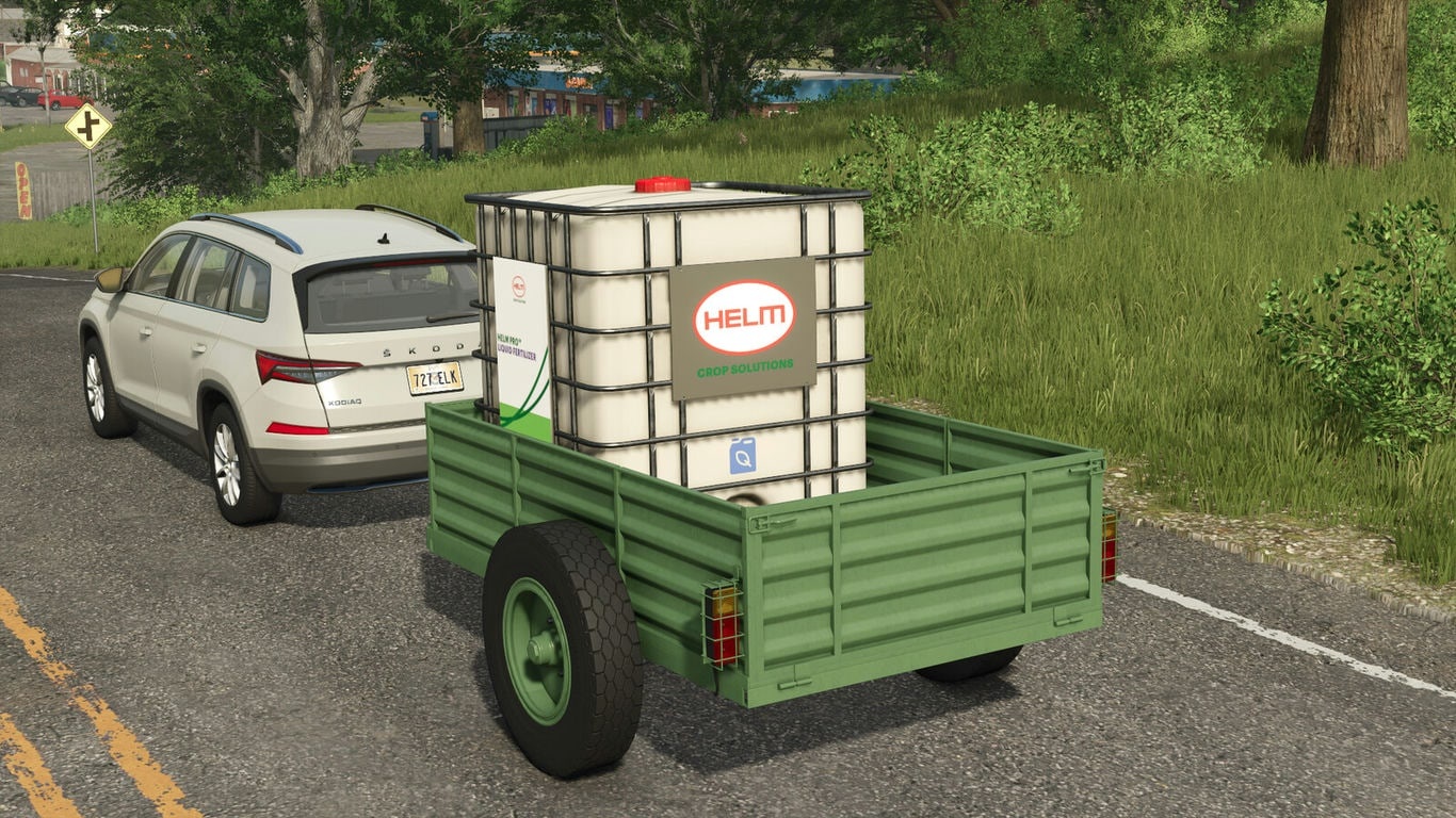 МОД Two Wheel Trailer FS25 v1.1.0.0 (1.16.x) ДЛЯ FARMING SIMULATOR 2025