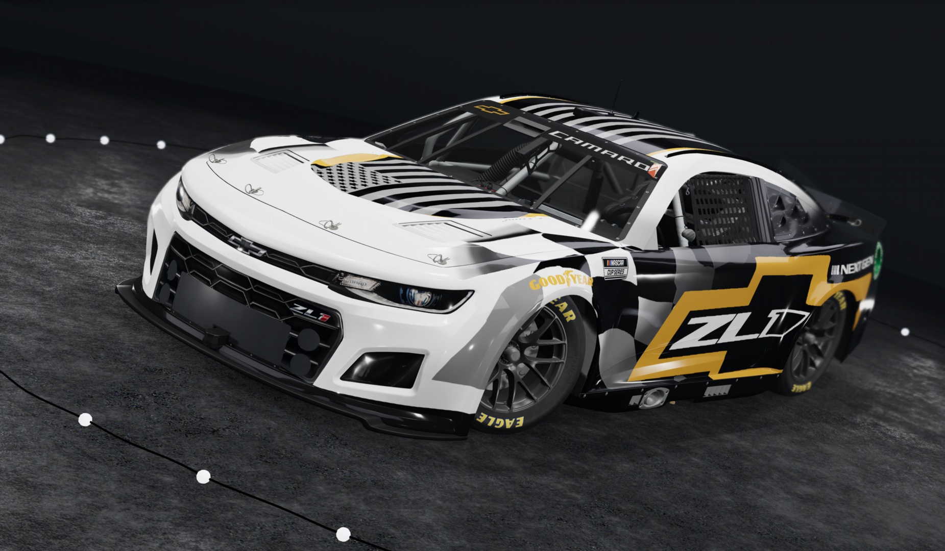 Мод NASCAR Gen 7 + Addons v1.0 (0.38.x) ДЛЯ BEAMNG.DRIVE