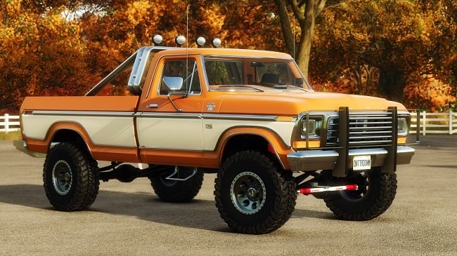 МОД Ford F-250 Ranger XLT 1973-1979 FS25 v1.0.0.0 (1.16.x) ДЛЯ FARMING SIMULATOR 2025