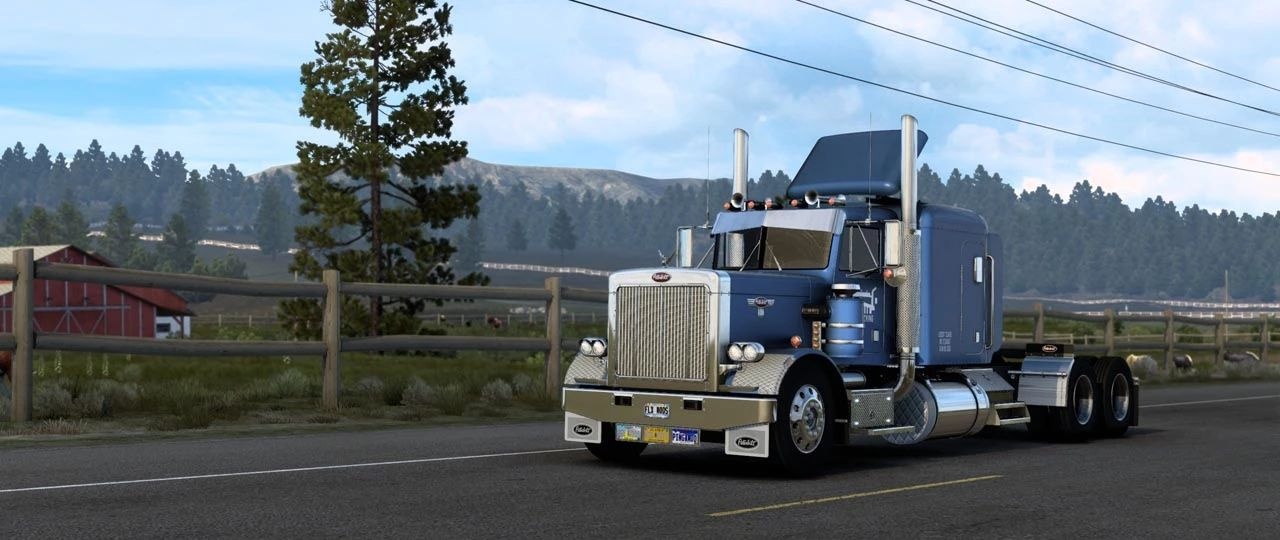 МОД FLX Pete 359 v1.7 ДЛЯ AMERICAN TRUCK SIMULATOR