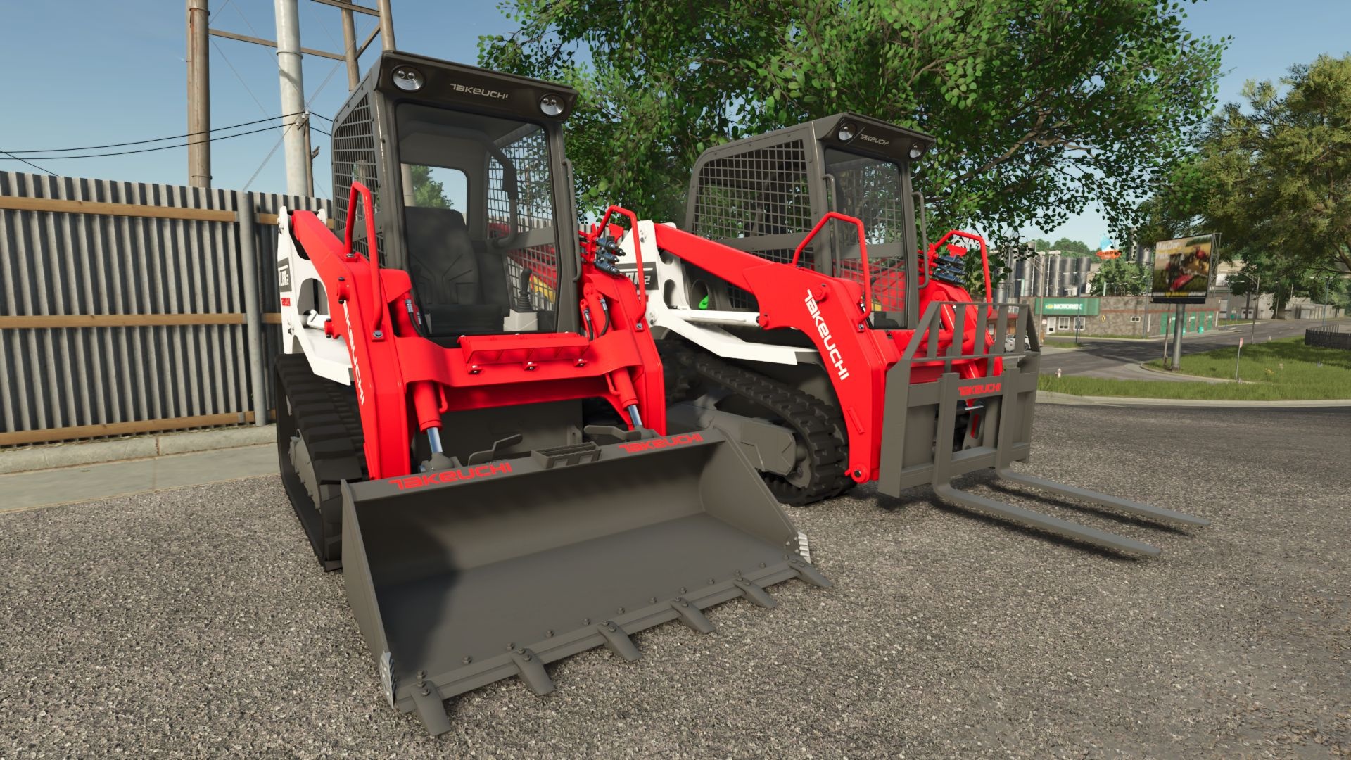 МОД Takeuchi TL8R2 FS25 v1.1.0.0 (1.16.x) ДЛЯ FARMING SIMULATOR 2025