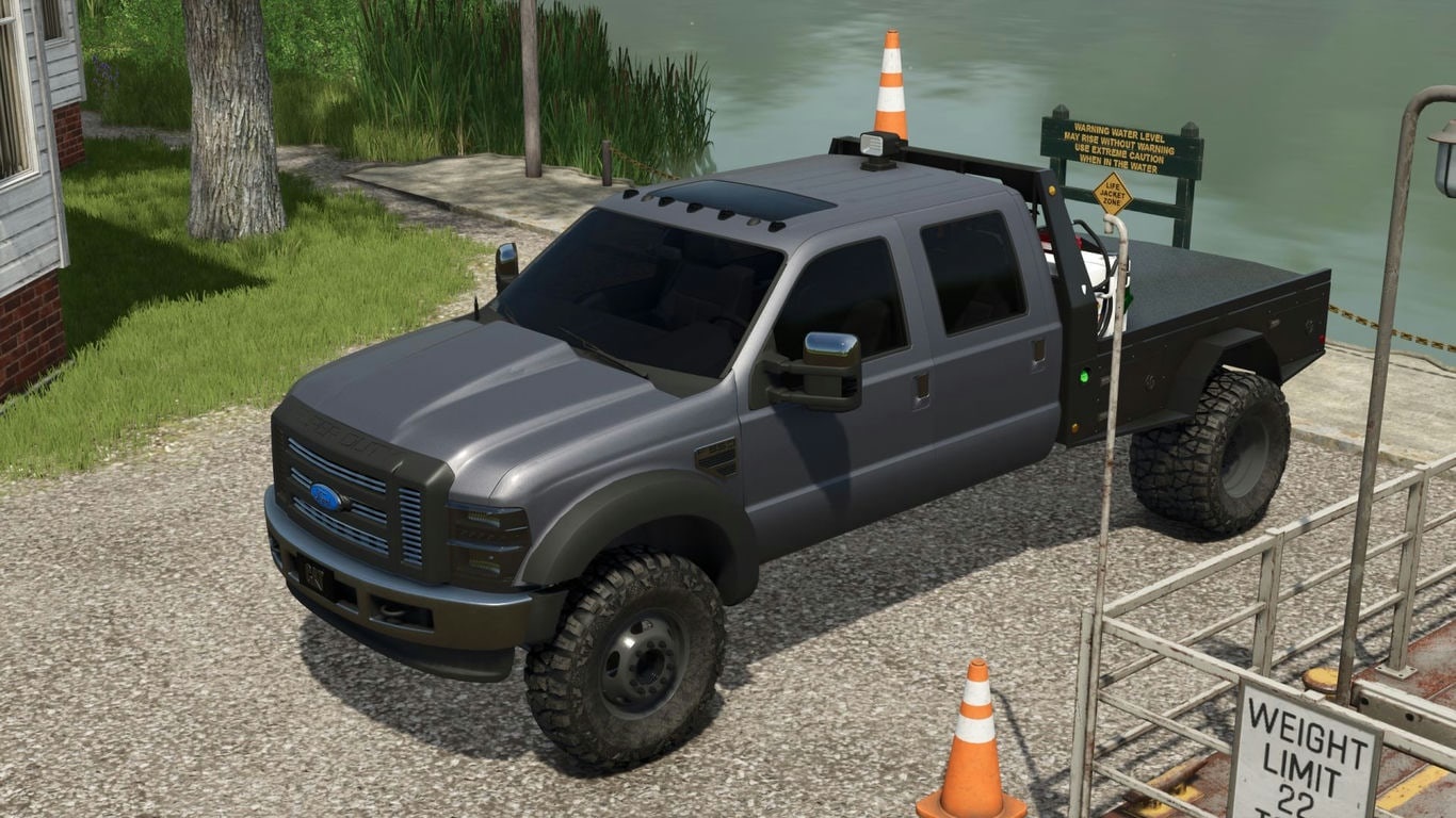 МОД Ford F550 2008 FS25 v1.0.0.0 (1.16.x) ДЛЯ FARMING SIMULATOR 2025