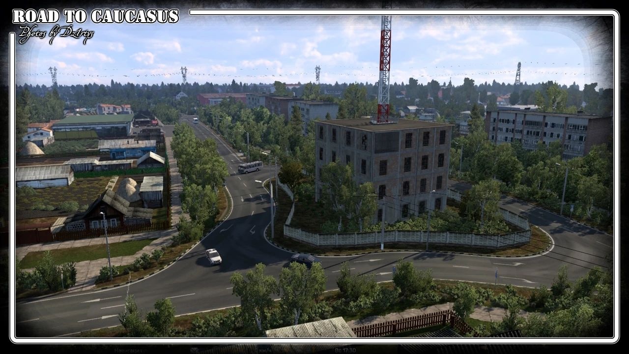 МОД Road to Caucasus v2.5 ДЛЯ EURO TRUCK SIMULATOR 2