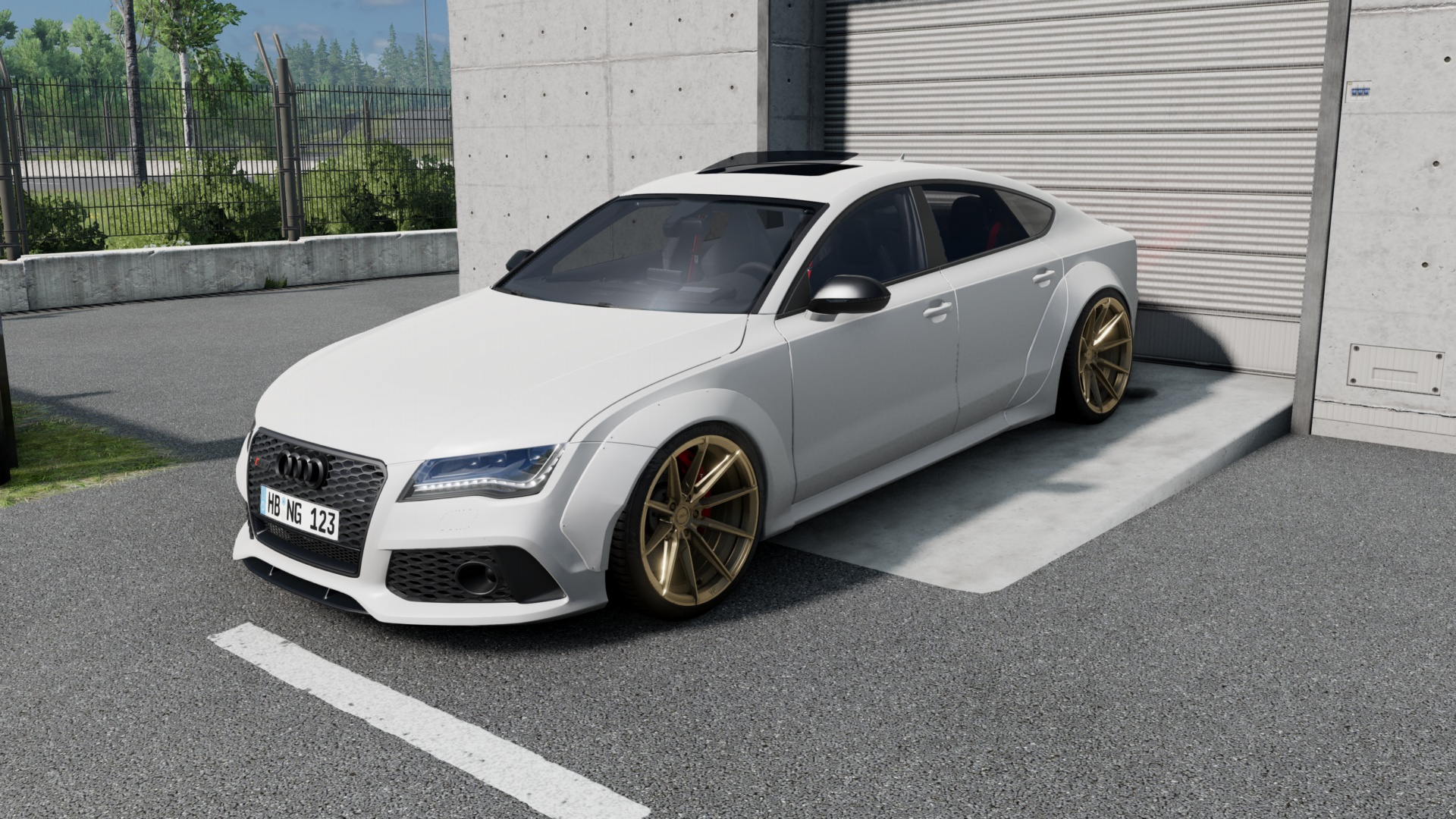 Мод Audi A/ S/ RS7 [4GA C7 (+C7.5)] Sportback v1.3 (0.38.x) ДЛЯ BEAMNG.DRIVE