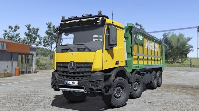МОД Mercedes Benz Arocs Agrar FS25 v1.0.0.0 (1.16.x) ДЛЯ FARMING SIMULATOR 2025
