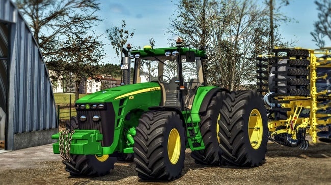 МОД John Deere 8030 Series FS25 Edit v1.3.0.0 (1.16.x) ДЛЯ FARMING SIMULATOR 2025