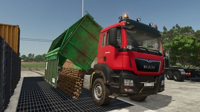 МОД MAN TGS AgroTruck FS25 v1.2.0.0 (1.16.x) ДЛЯ FARMING SIMULATOR 2025