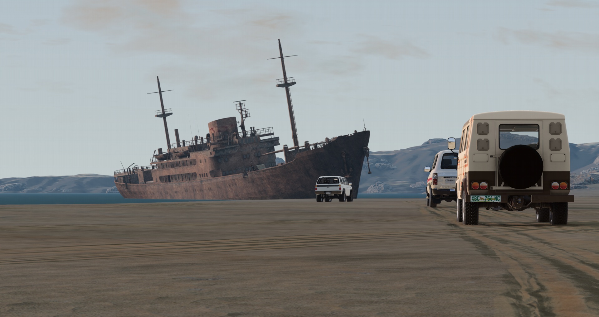 Мод Карта Skeleton Coast v1.01 (0.38.x) ДЛЯ BEAMNG.DRIVE