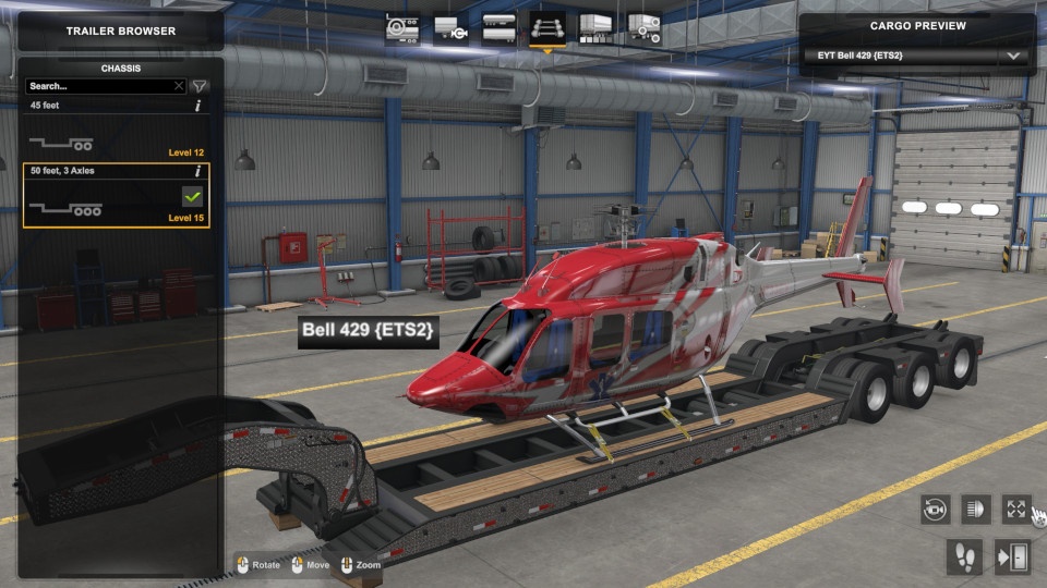 МОД More Cargo for Lowboy v2.2 ДЛЯ AMERICAN TRUCK SIMULATOR