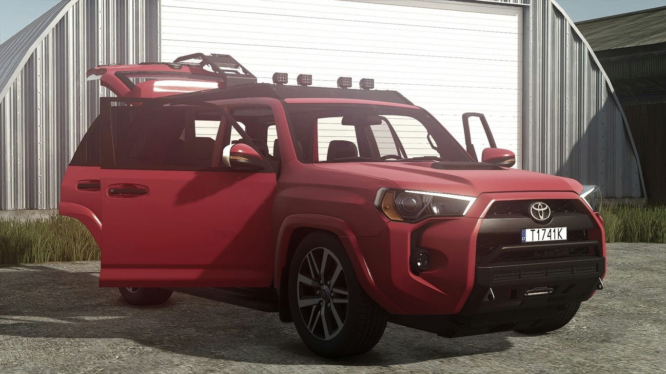 МОД Toyota 4Runner 2018 TRD PRO 4X4 FS25 v1.4.0.0 (1.16.x) ДЛЯ FARMING SIMULATOR 2025