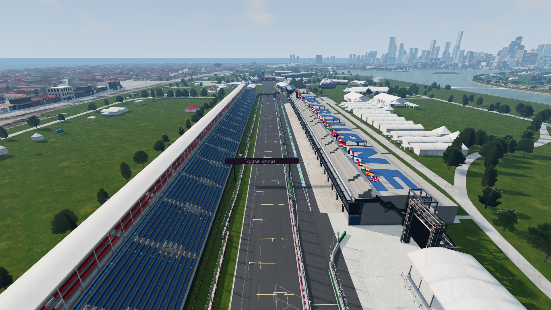 Мод Карта Albert Park Circuit v1.0 (0.38.x) ДЛЯ BEAMNG.DRIVE