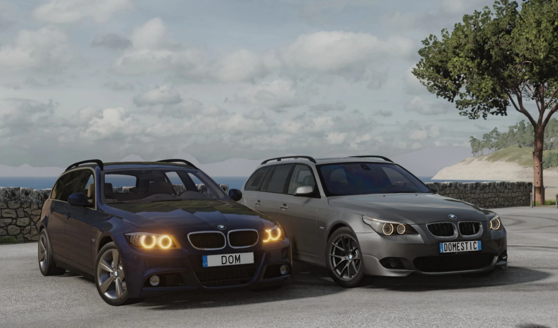 Мод BMW 5-Series (E60) v1.5 (0.38.x) ДЛЯ BEAMNG.DRIVE