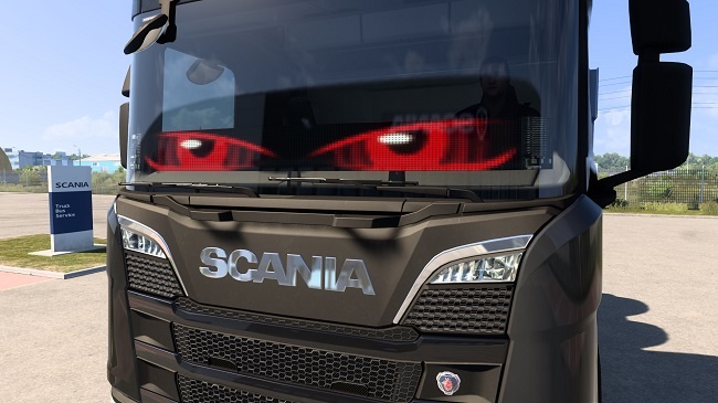 МОД A W LED Panel v1.5 ДЛЯ EURO TRUCK SIMULATOR 2