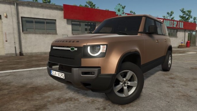МОД Land Rover Defender 2022 FS25 v1.0.0.0 (1.16.x) ДЛЯ FARMING SIMULATOR 2025