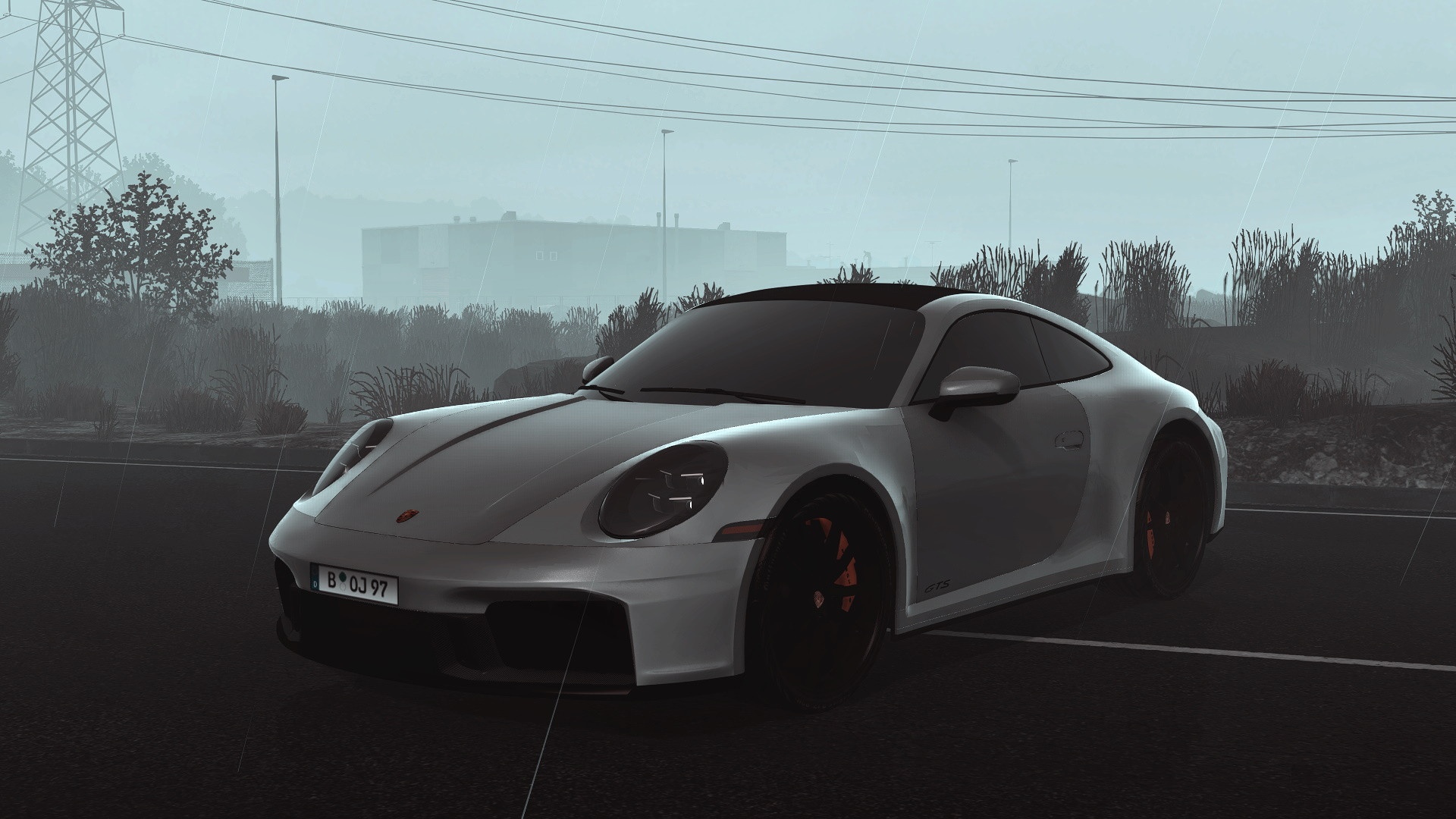 МОД Porsche 911 Carrera GTS 2025 v1.4 ДЛЯ EURO TRUCK SIMULATOR 2