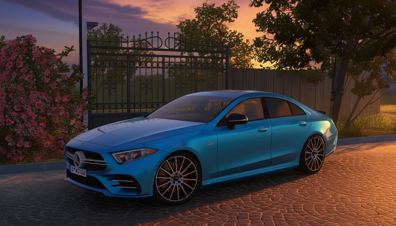 МОД Mercedes-Benz CLS 53 AMG 2021 v1.6 ДЛЯ EURO TRUCK SIMULATOR 2