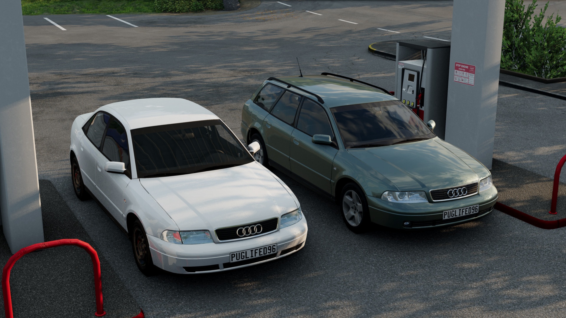 Мод Audi A4/S4/RS4 B5 v1.1 (0.38.x) ДЛЯ BEAMNG.DRIVE