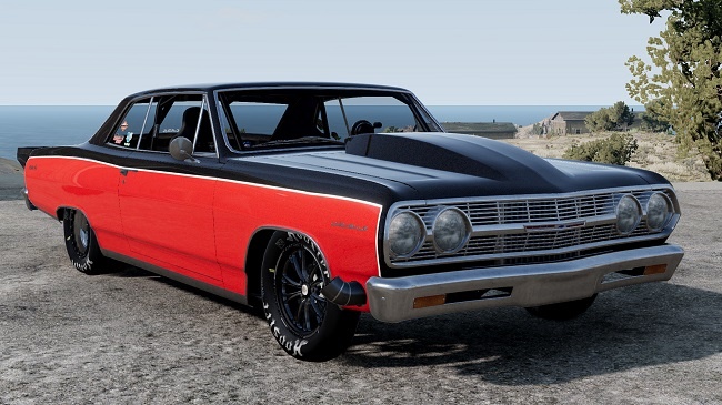 Мод Chevrolet Chevelle 1965 HLP's v1.1 (0.38.x) ДЛЯ BEAMNG.DRIVE