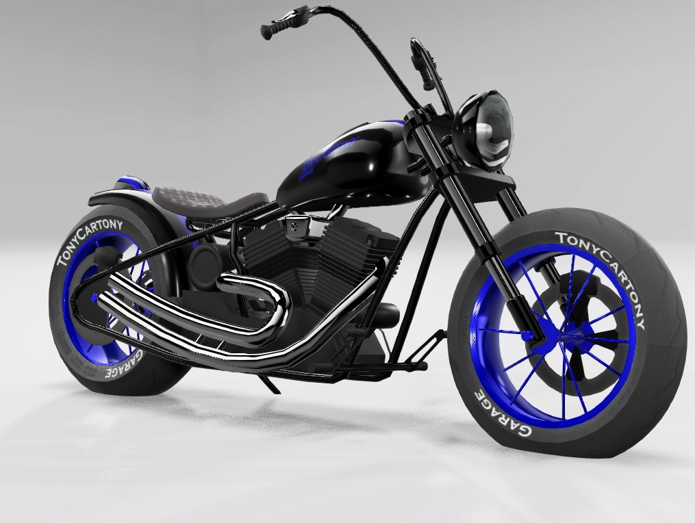 Мод American Chopper v1.0 (0.38.x) ДЛЯ BEAMNG.DRIVE