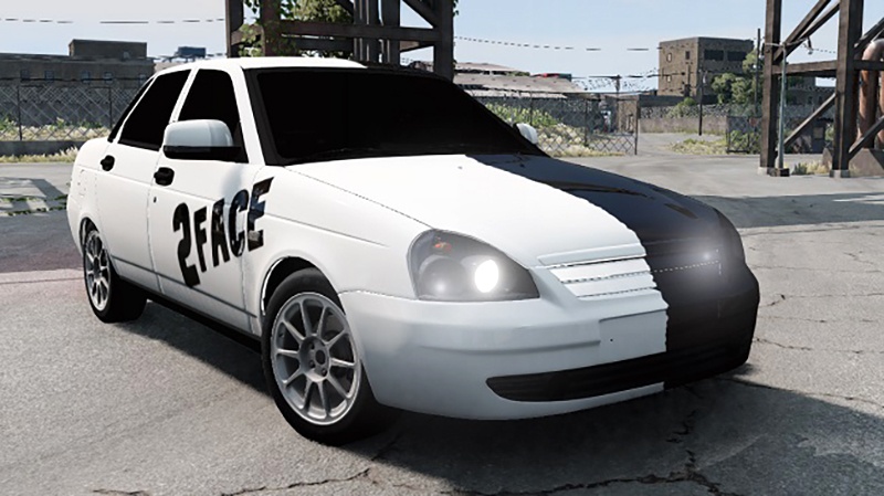 BeamNG.drive "Lada Priora Car Pack" [v1.1]