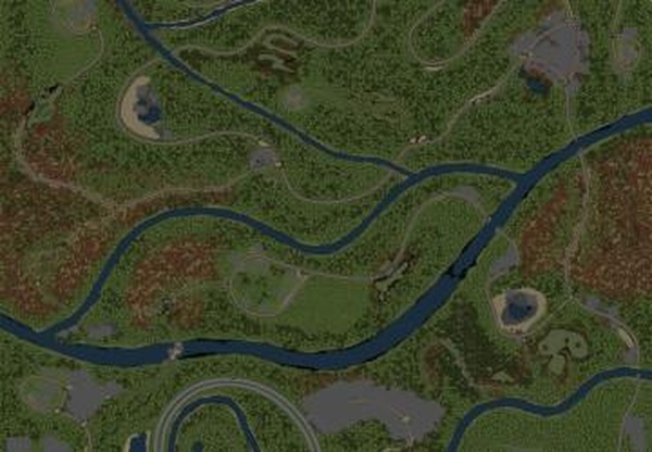 Карта «Першино» версия 1 для Spintires: MudRunner (v28.09.22)