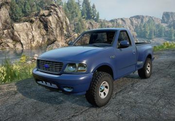 Мод Ford F-150 fortaleza версия 0.0.4 для SnowRunner (v41.0)
