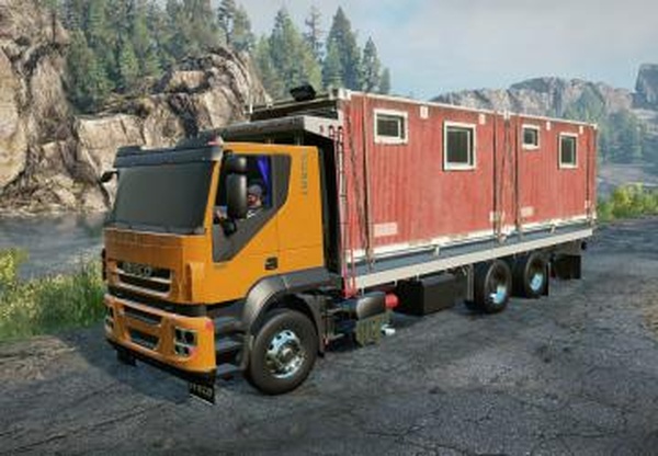 Мод Iveco stralis 420 версия 1.0 для SnowRunner (v41.0)