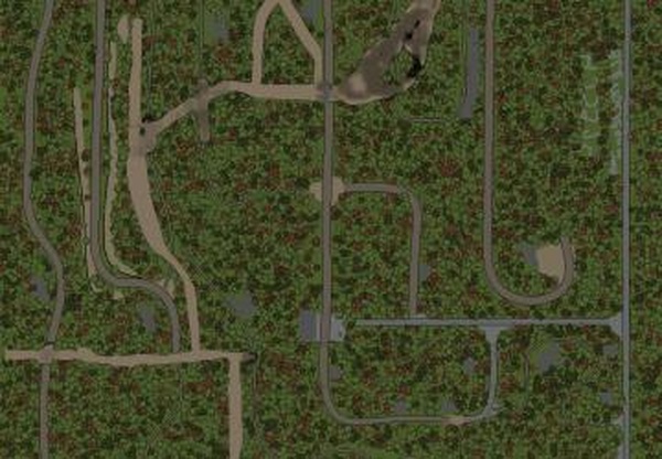 Карта «Красный октябрь - Октябрьская дороги - второй сезон» v1.0 для SpinTires (v03.03.16+)