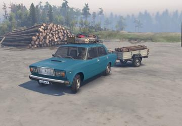 Мод Ваз-2107 версия 1.2 для SpinTires (v03.03.16 и выше)