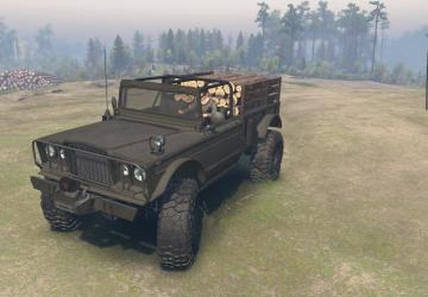 Мод Jeep Kaiser M715 версия 1.2 для SpinTires (v03.03.16 и выше)