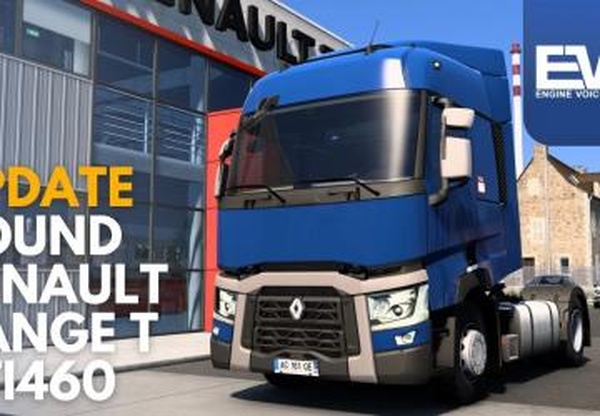 Мод SFX Renault Range T DTi460 Euro6C версия 2.04.1 для Euro Truck Simulator 2 (v1.58.x)