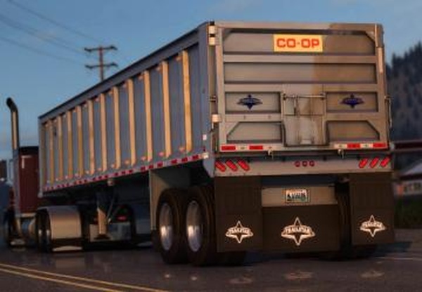 Мод 39FT Trailstar Frame-Style End Dump версия 1.0.1 для American Truck Simulator (v1.58.x, 1.59.x)