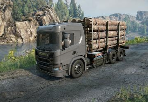 Мод Scania Next Gen 6x6 версия 1.0 для SnowRunner (v41.0)