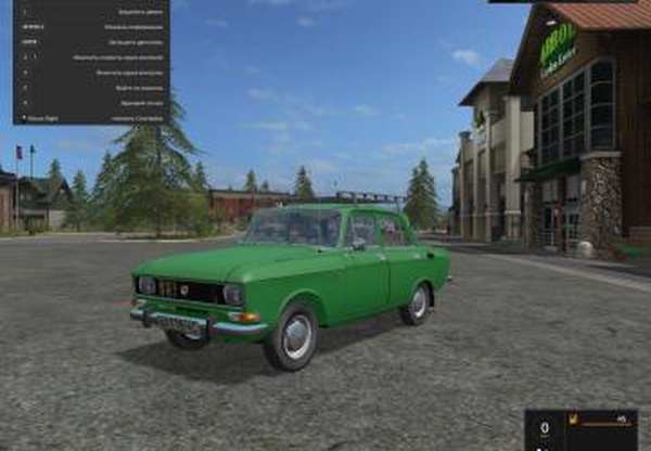 Мод Москвич АЗЛК-2140 - Доработка версия 1.1.0.0 для Farming Simulator 2017 (v1.5.х)