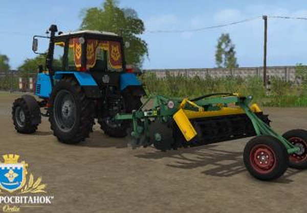 Мод Дисковая борона АГ-2.4-20 версия 1.0.0 для Farming Simulator 2017