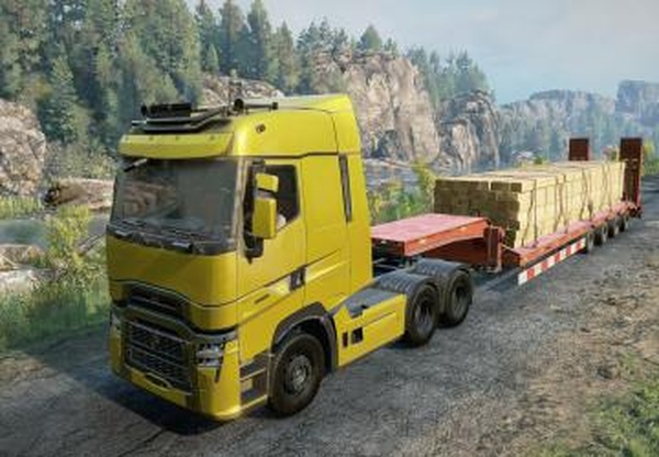 Мод The Renault T-series (Range T) версия 1.1.2 для SnowRunner (v41.0)