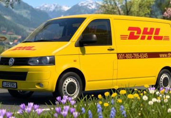 Мод Volkswagen Transporter T5 версия 1.1 для Euro Truck Simulator 2 (v1.58.x, 1.59.x)