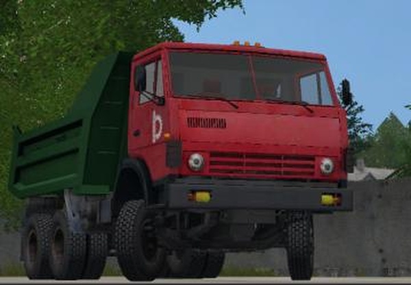 Мод Мод КамАЗ-55111 версия 1.4 для Farming Simulator 2017