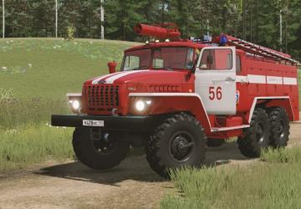 Мод Урал-43202 АЦ-40 версия 1.1.0 для Farming Simulator 2022 (v1.14.x)