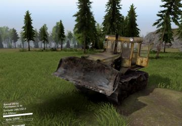 Мод Трактор т130 версия 1.0 Beta для SpinTires (v1.7.1)
