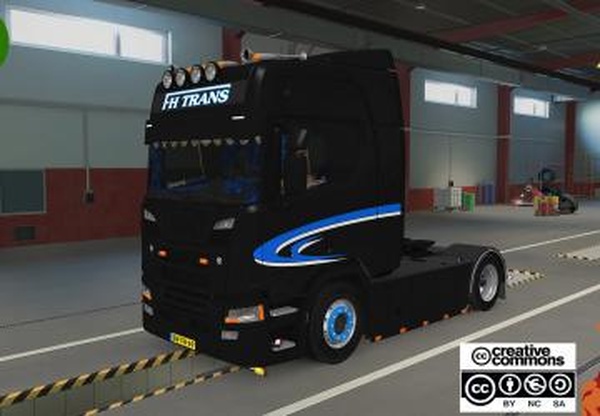 Мод Scania R580 FH Trans + Прицеп версия 1.0 для Euro Truck Simulator 2 (v1.58.x, 1.59.x)