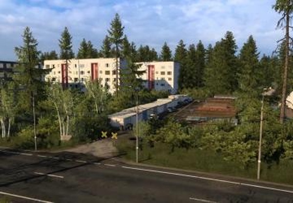 Карта Сахалина версия 1.2 для Euro Truck Simulator 2 (v1.59.x)