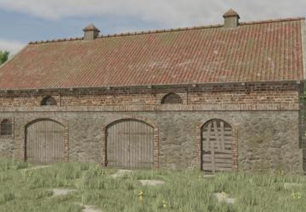 Мод Old German Barn версия 1.0.0.0 для Farming Simulator 2025