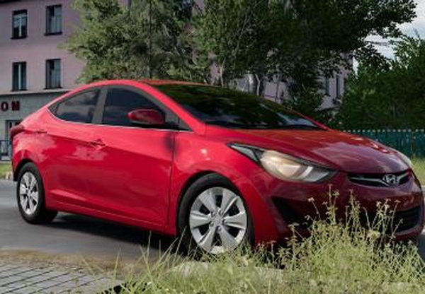 Мод Hyundai Elantra (2015) версия 1.0 для BeamNG.drive (v0.38.x)